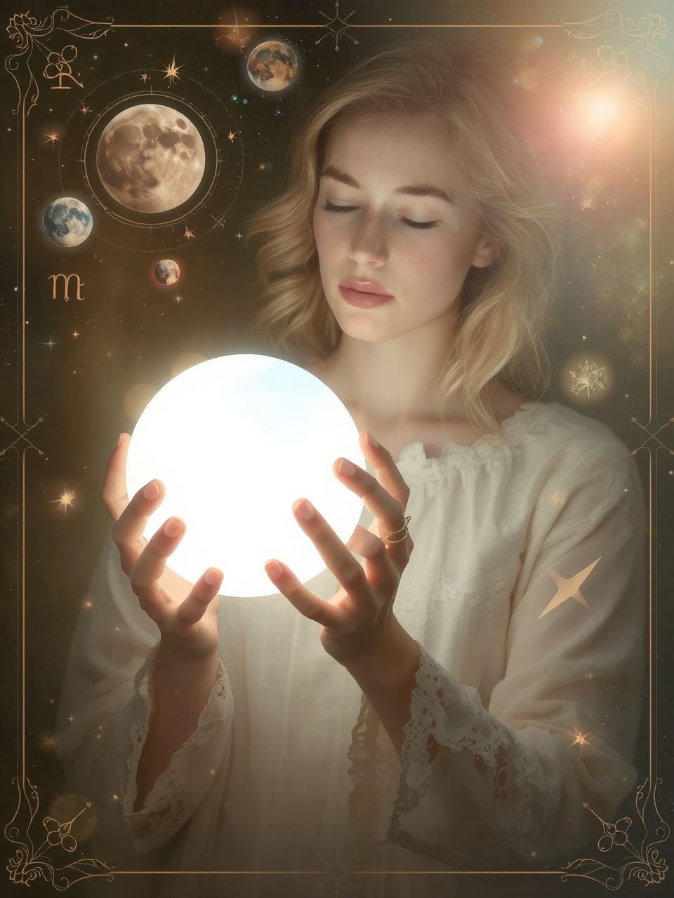 A labda a változás és az élet körforgását szimbolizálja.