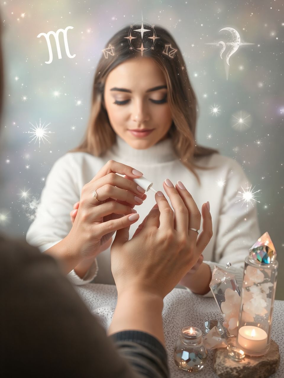 A manikűr szalonban való részvétel növeli az önbizalmat.