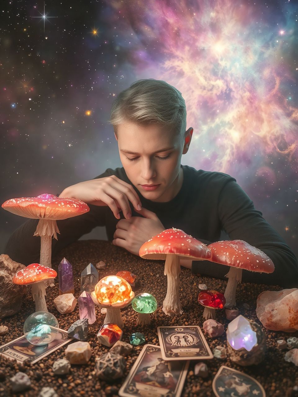 A gombaszedés álomban a döntések súlyát jelképezi.