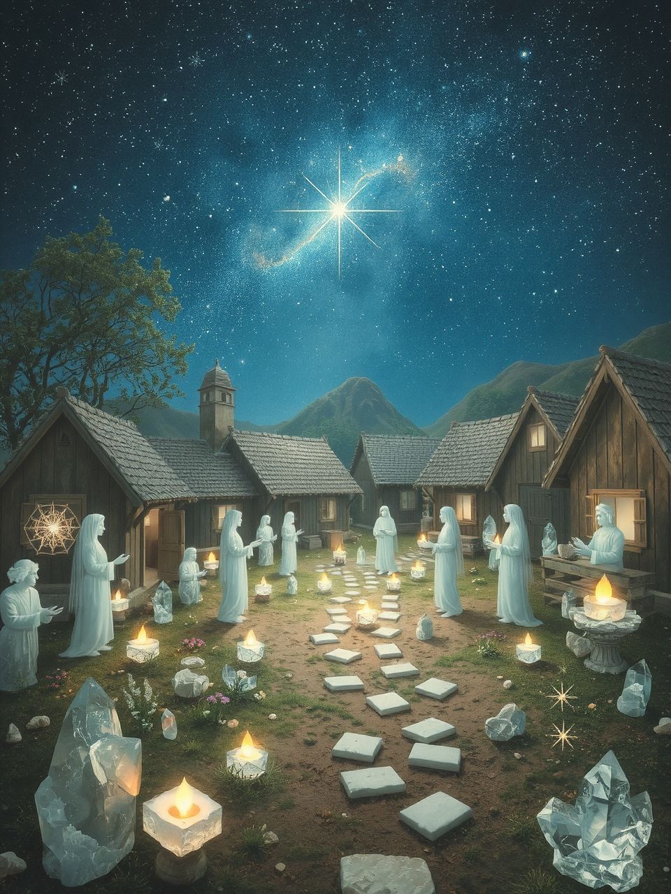 A falusi közösségek összetartása erősíti az identitást és összetartást.