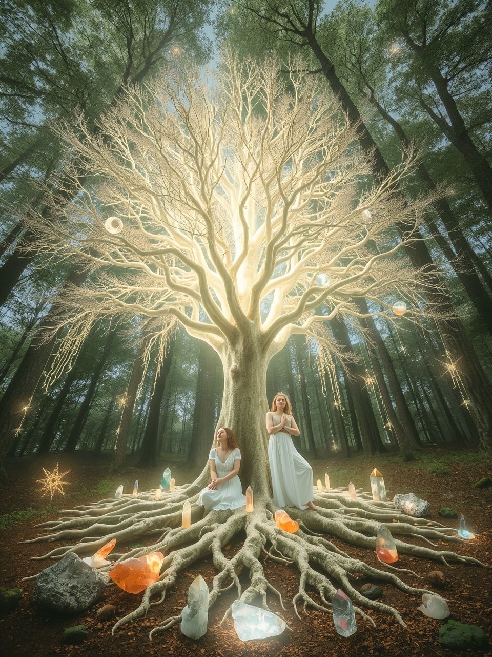 A fák gyökerei révén információt osztanak meg egymással.