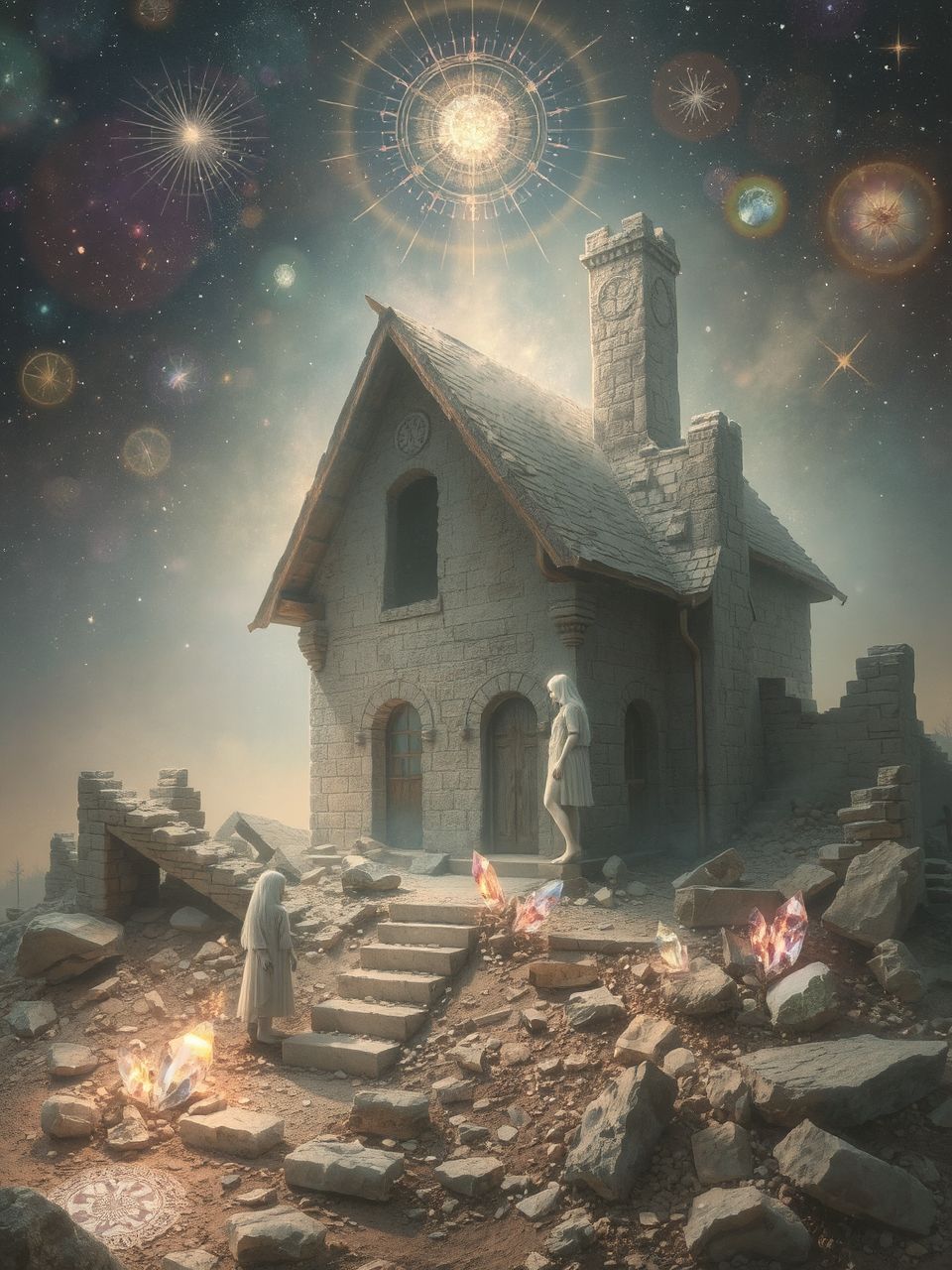 A romos házak gyakran rejtett történeteket mesélnek.