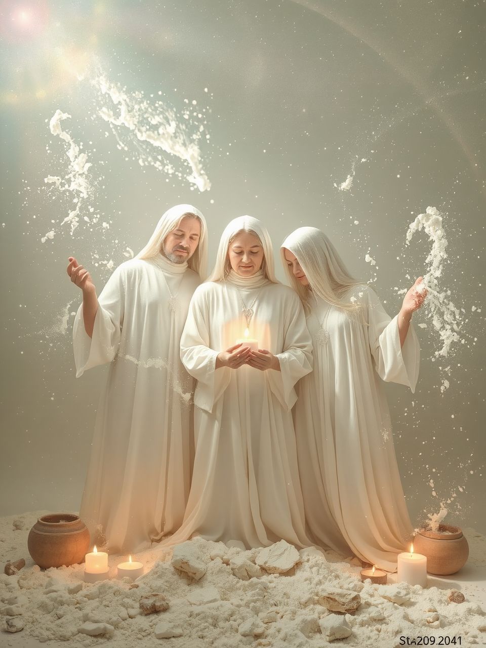 A liszt színe tükrözi a minőségét és frissességét.