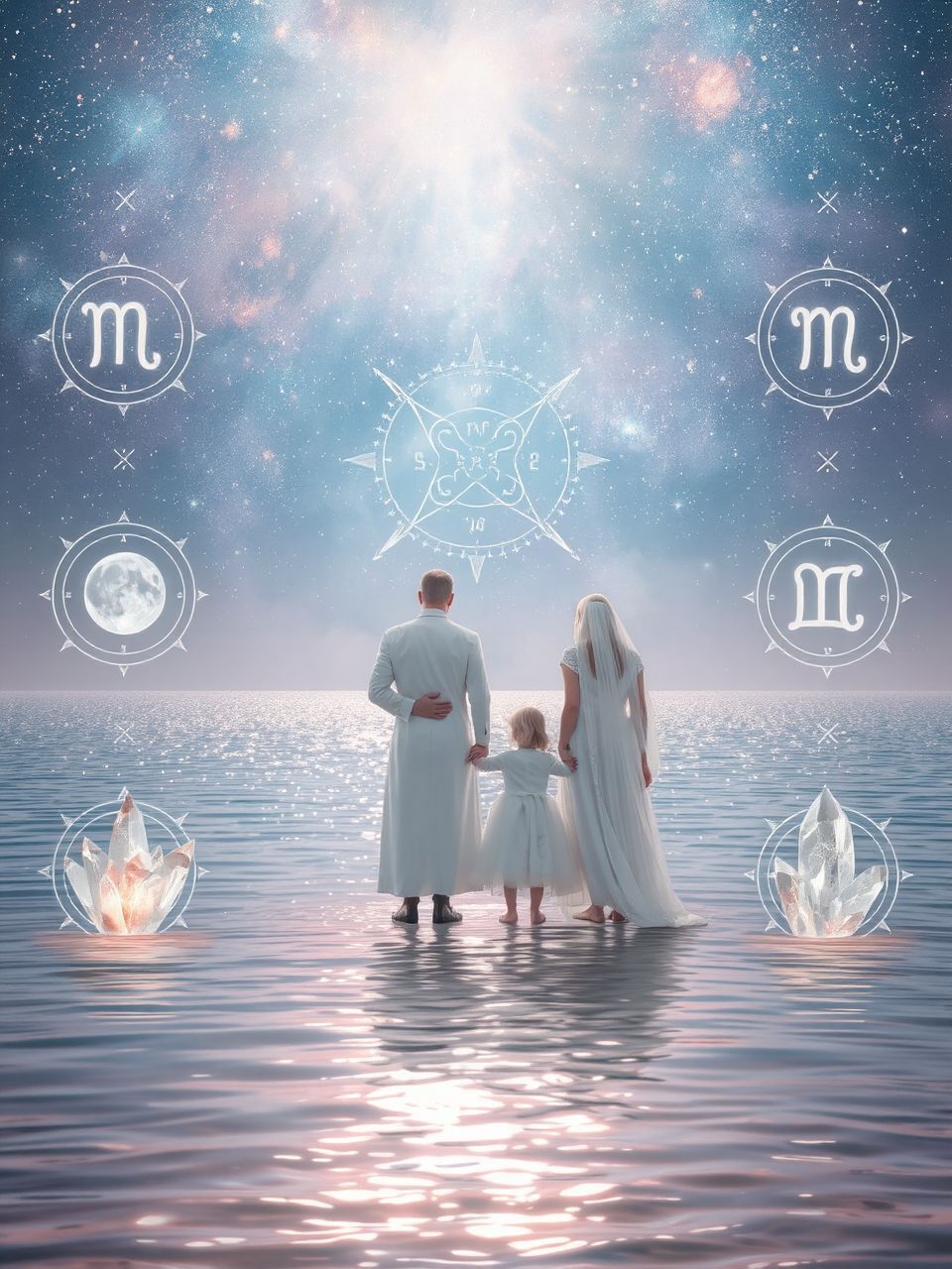 A víz az érzelmek mélységét és rejtett félelmeket szimbolizálja.