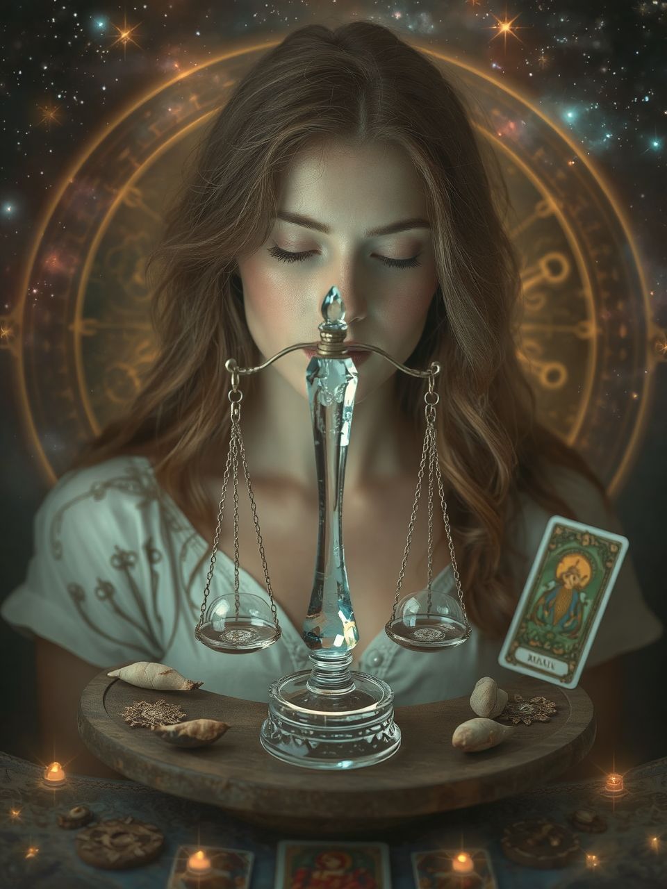 A mérleg típusa tükrözi a döntések súlyát és érzetét.