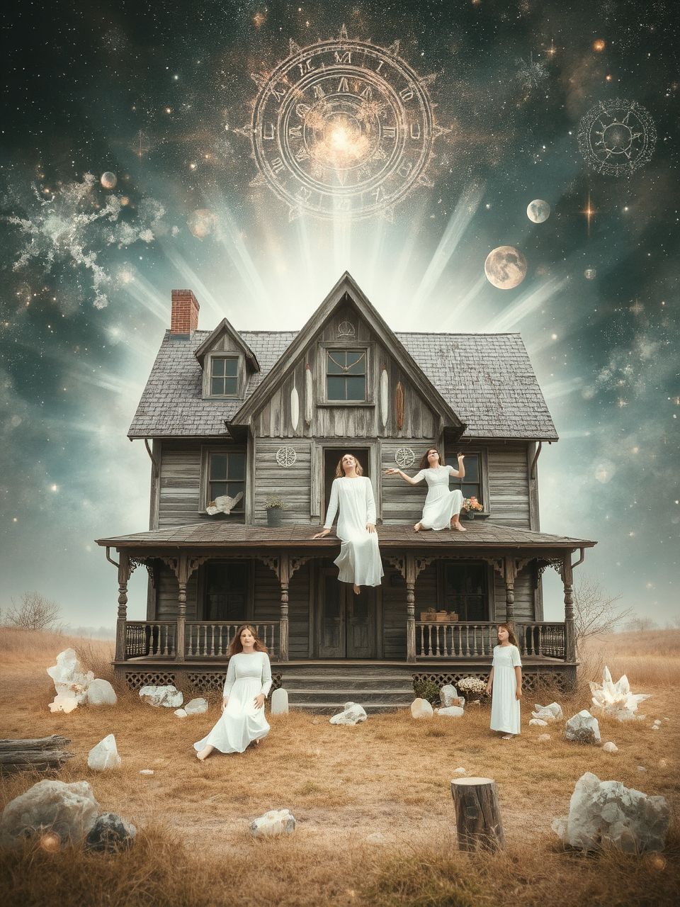 A régi ház a gyökereinkhez való visszat retour.