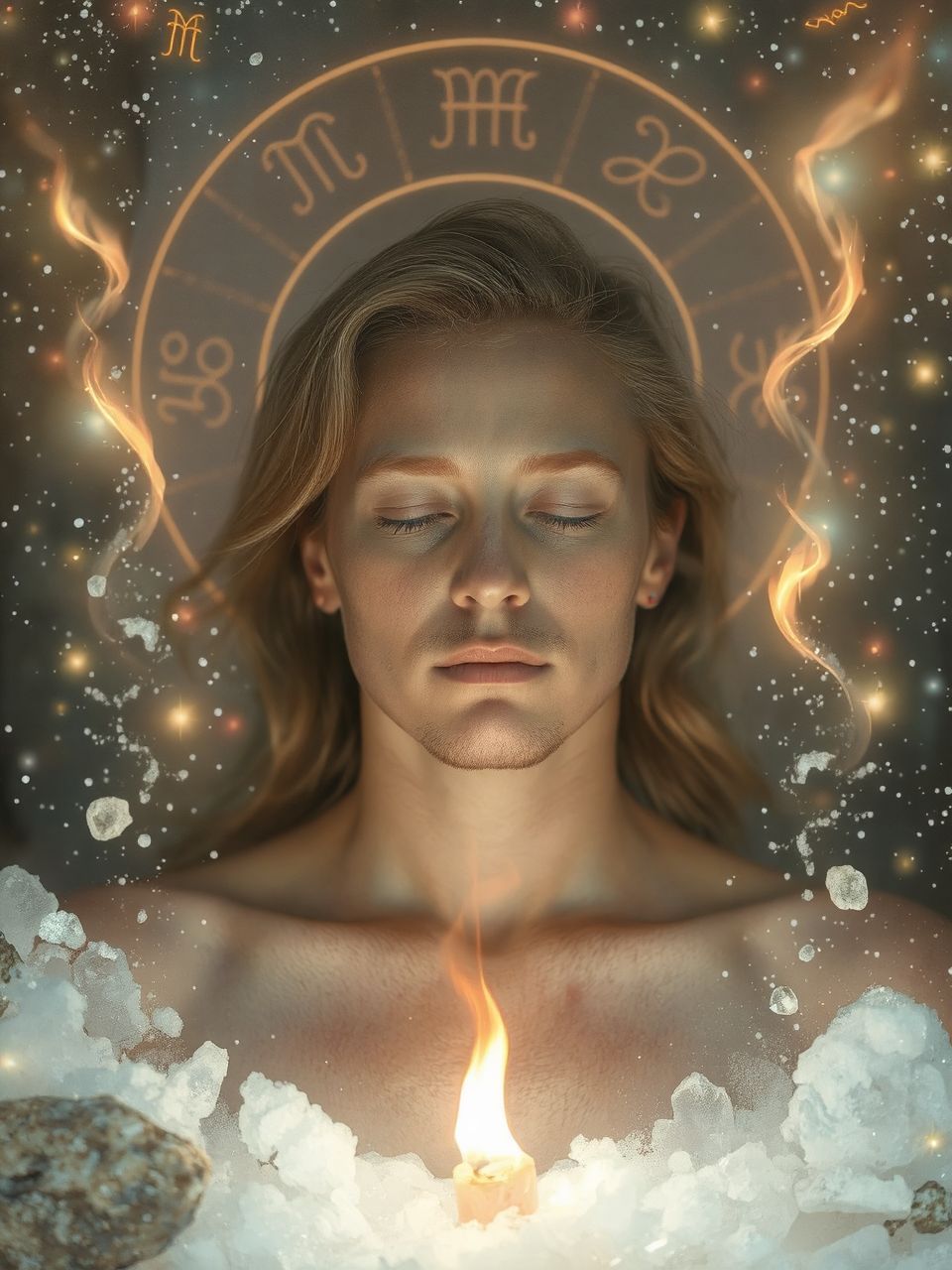 A só és tűz kombinációja erős tisztítóhatást fejt ki.