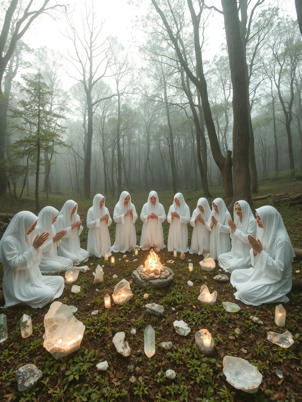 A rituálék segítenek a szent tér megteremtésében.