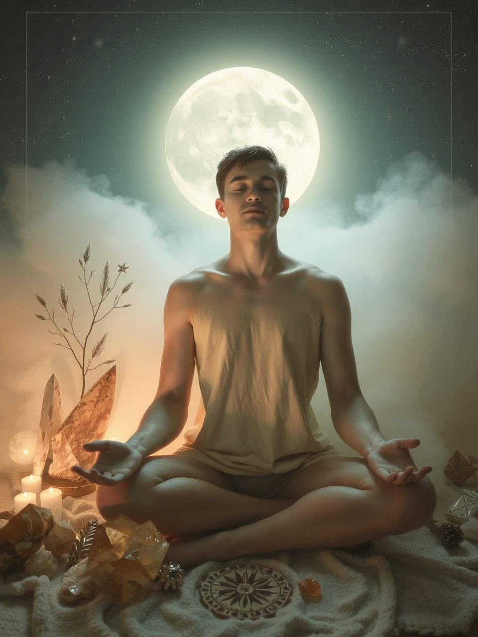 A telihold a megérzések és érzelmek csúcsát jelzi.