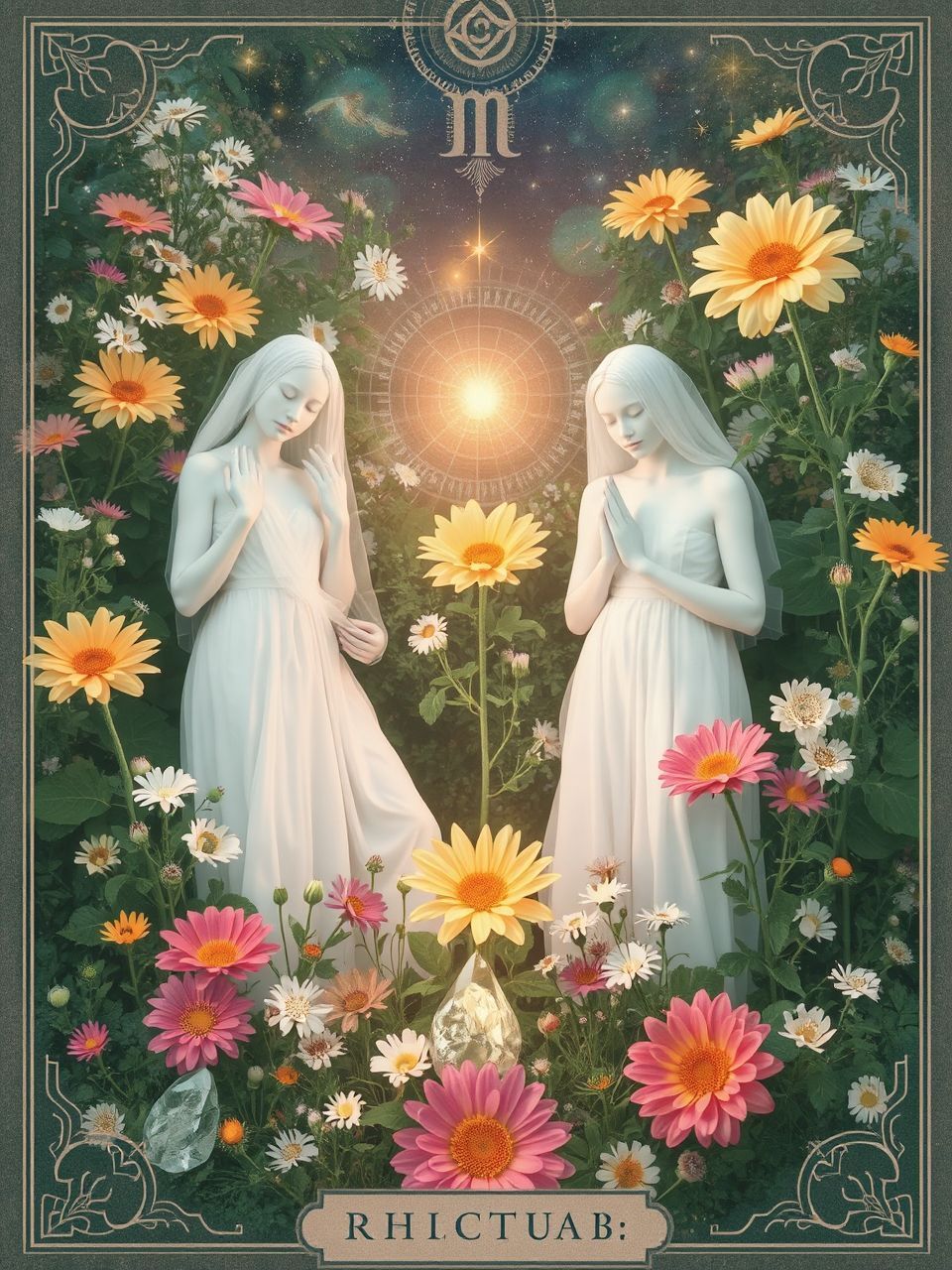 A virágok a lélek mélyebb vágyait tükrözik.