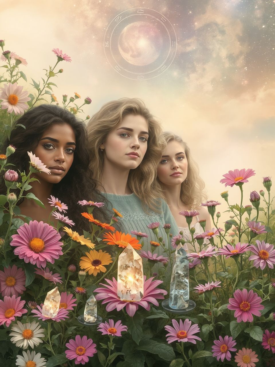 A virágok életszakaszai a természet megújulását tükrözik.