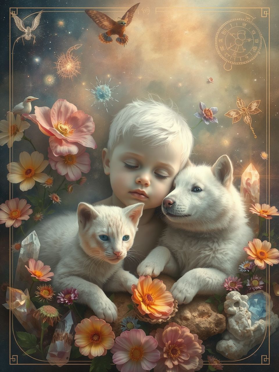 A virágterápia segít a gyermekek érzelmi fejlődésében.