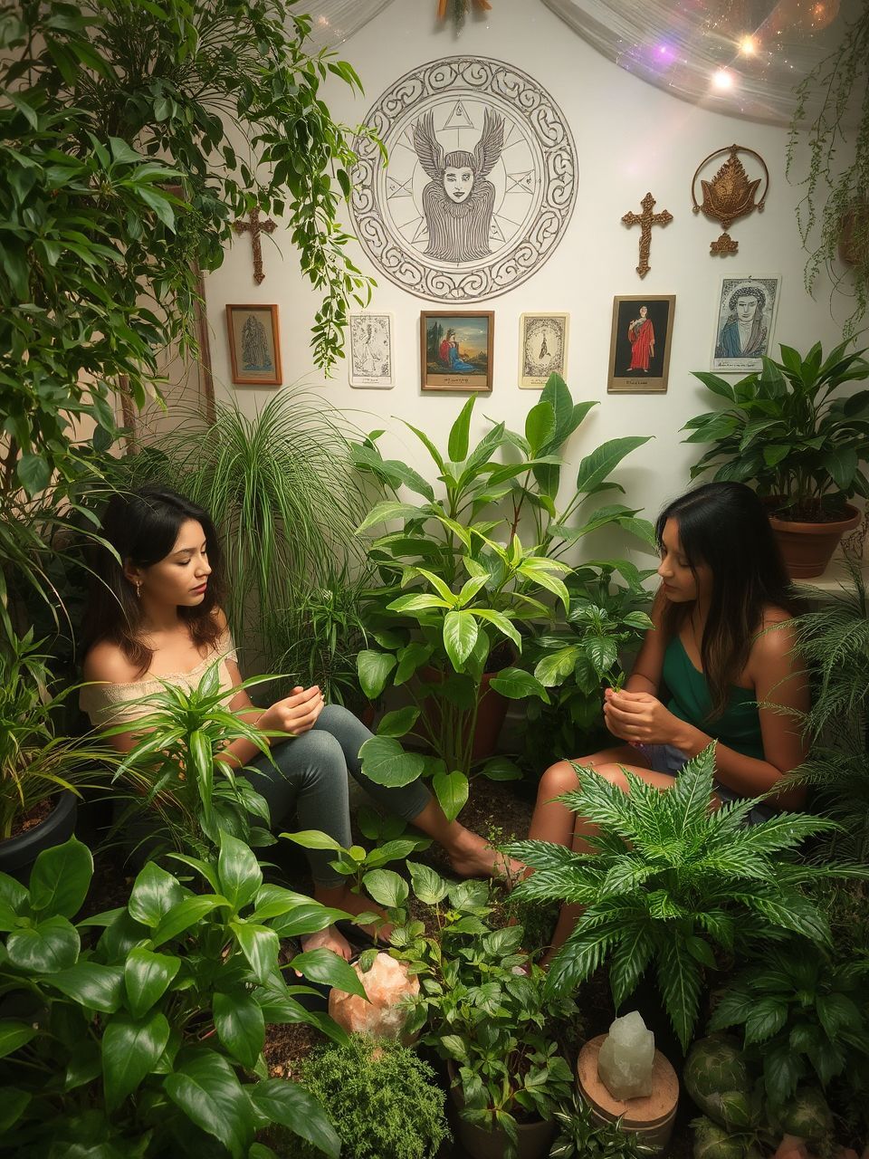 A zöld növények nyugtató hatása javítja a hangulatot.