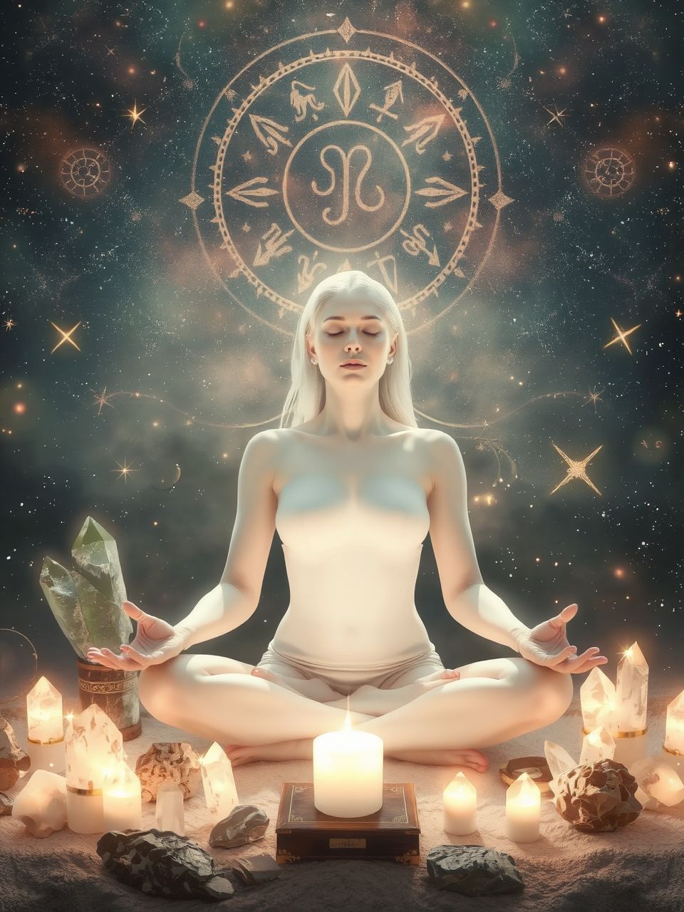 A meditáció segít a belső béke elérésében.