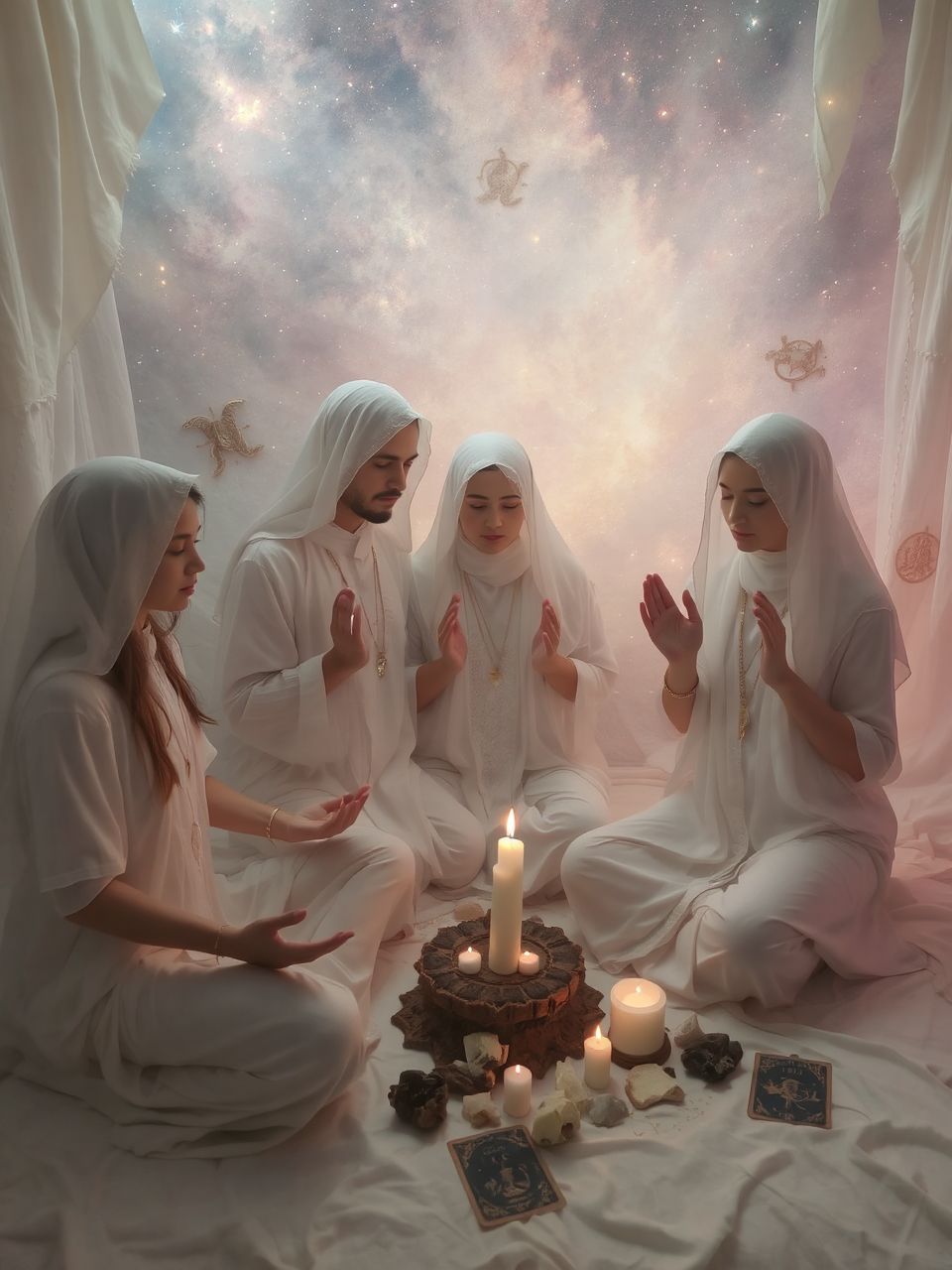 A megtisztulás szertartásai elősegítik a pozitív energia beáramlását.