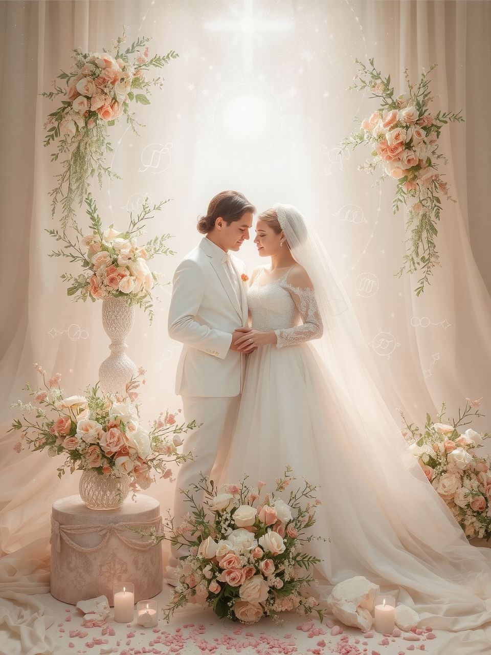 A virág illata boldogságot hoz a házasságba.