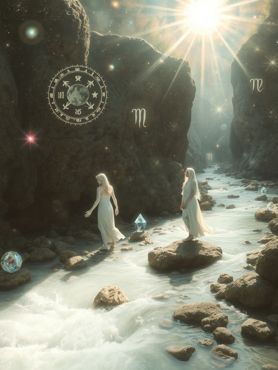 A folyó szimbolizálja az élet állandó változását.