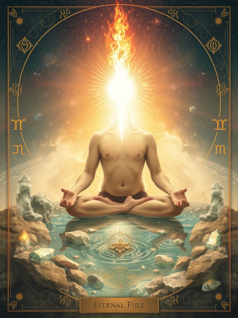 Az örök forrás vizualizációja segít a belső erő fenntartásában.