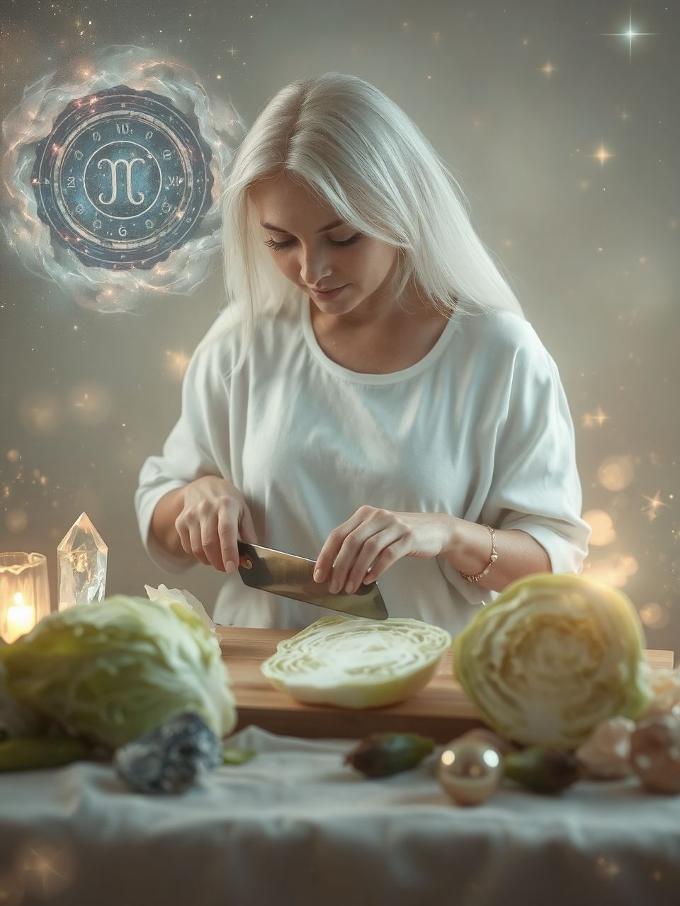 A káposzta vágása szimbolizálhatja a változást az életben.