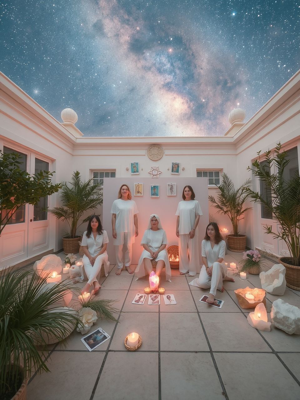 Az elhanyagolt udvar a belső feszültségeket tükrözi.