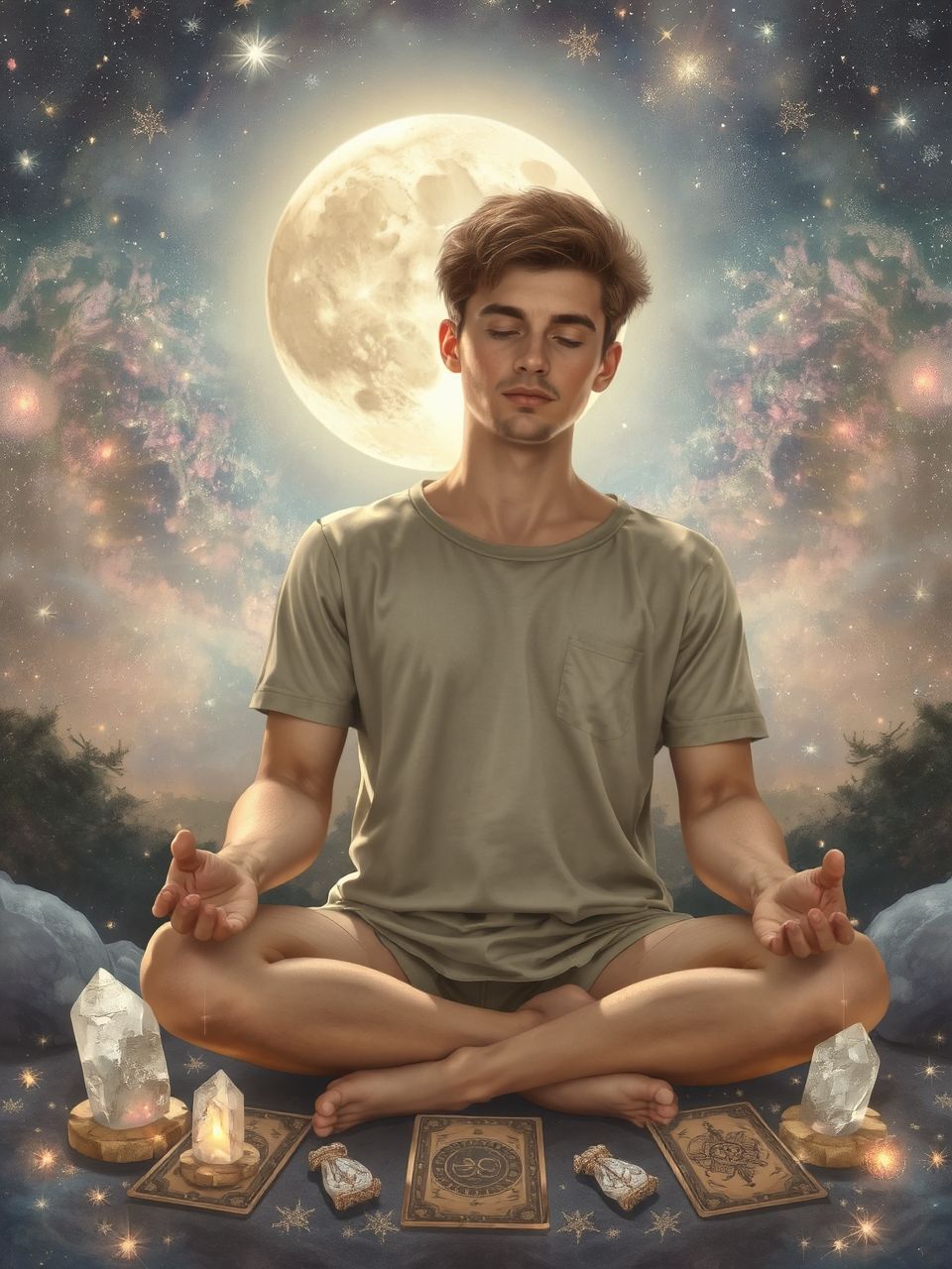 Az újhold rituáléknál fontos a fókuszált szándék.