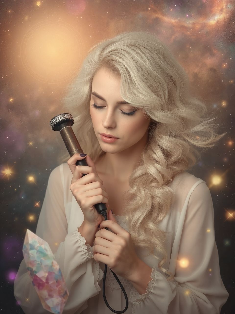 A hajcsavaró generációs értékeket és családi kötelékeket szimbolizál.