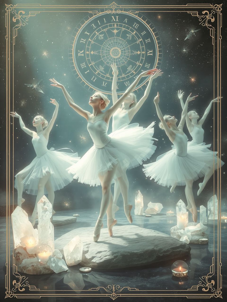 A balett szimbólumok álma a kreatív önkifejezés útja.