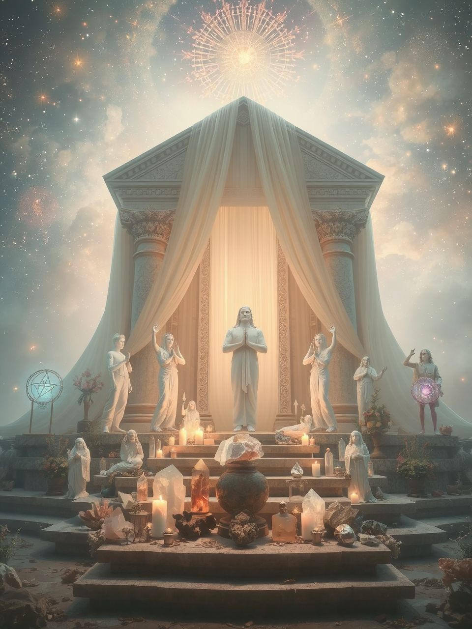 A vallási terek szimbolikája mély lelki jelentéseket hordoz.