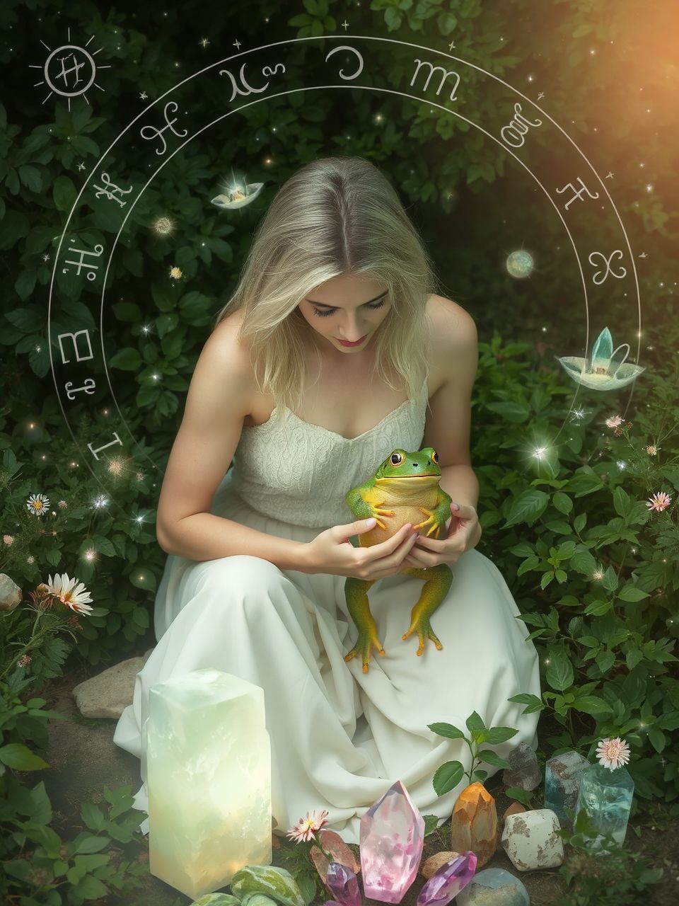 A béka érkezése gazdagságot jelez a hagyományok szerint.