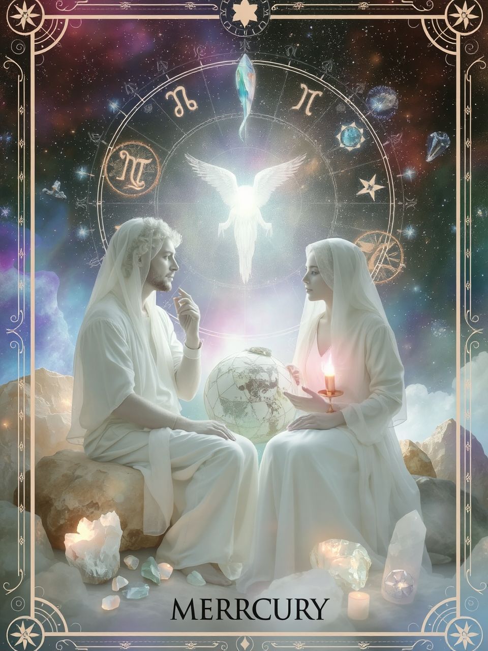 A Merkúr a házakban erősíti a kommunikációs stílust.