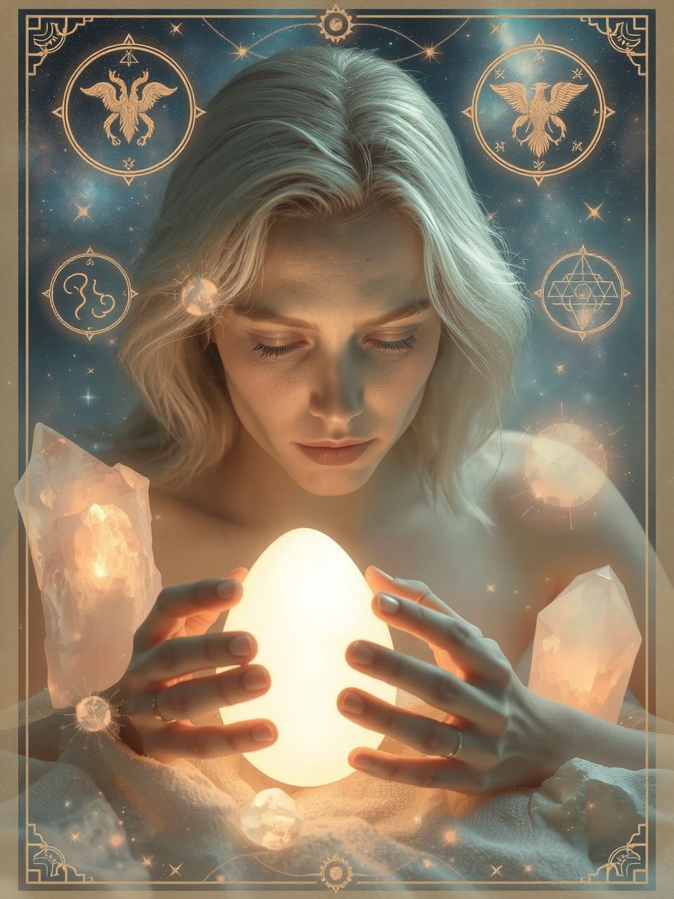 A tojás az önismeret és újjászületés szimbóluma.