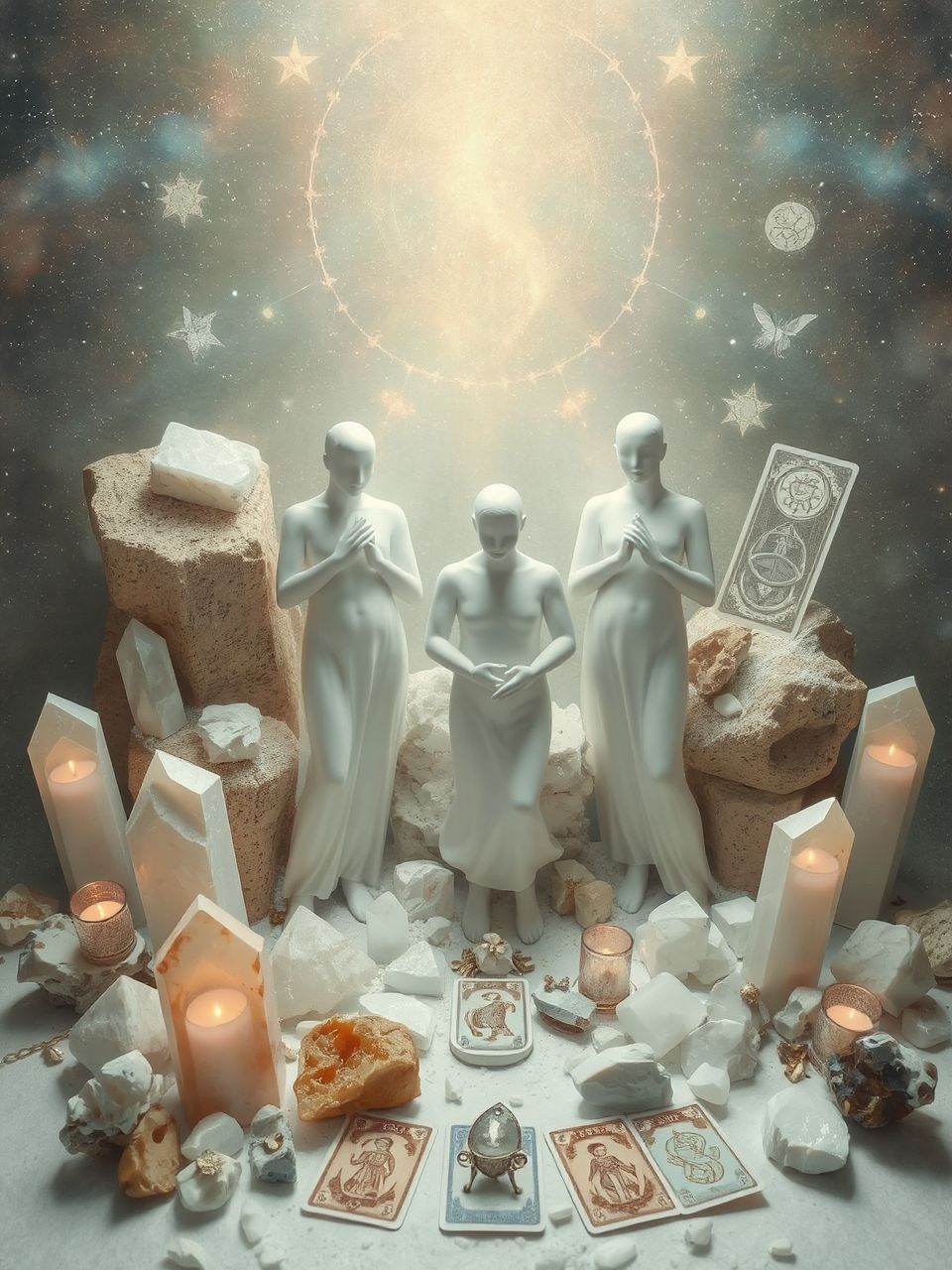 A fő arkánum döntéseink mélyebb értelmét tárja fel.