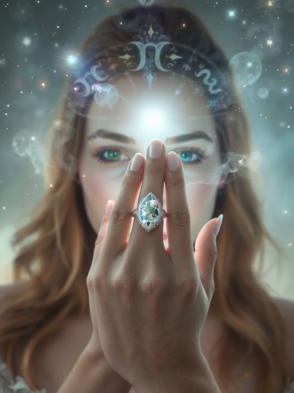 A gyűrű viselője szimbolizálhatja a hatalmat és státuszt.