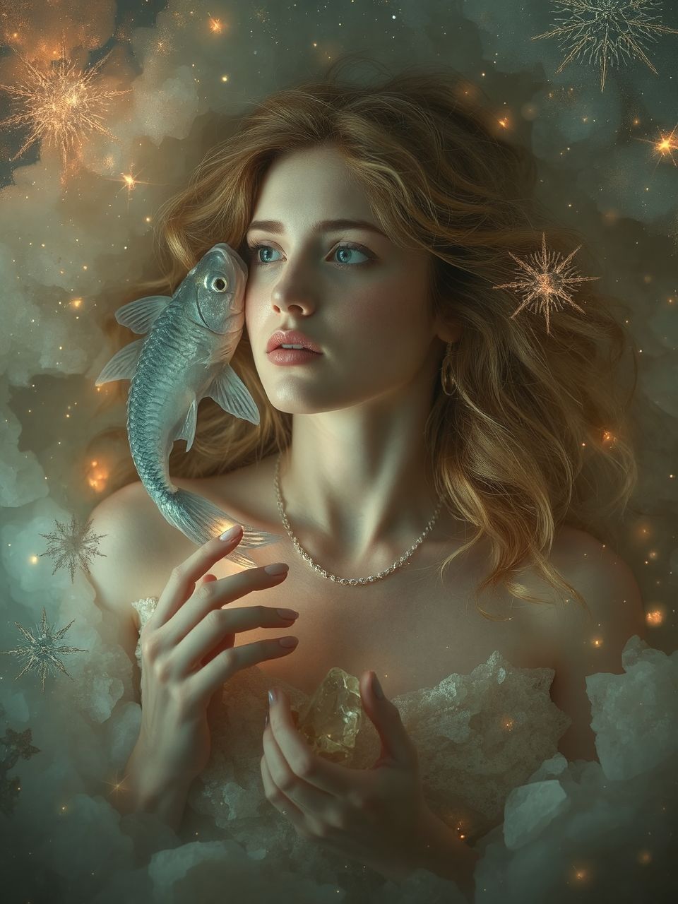 A Halak nő érzelmi mélységekkel vonzza a partnereket.