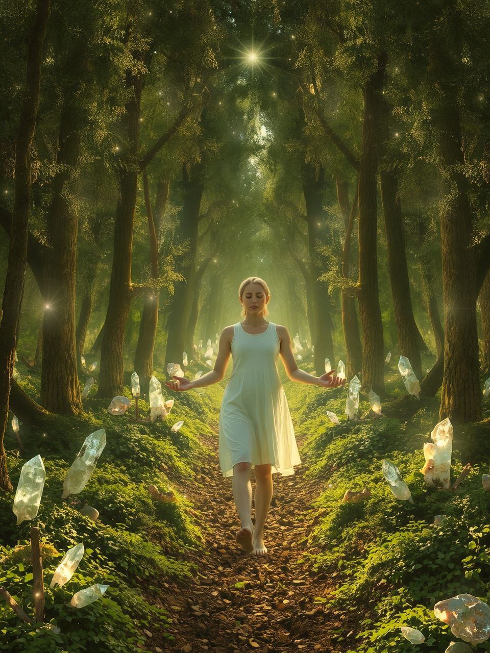 A rendszeres sétáló meditáció erősíti a belső elköteleződést.