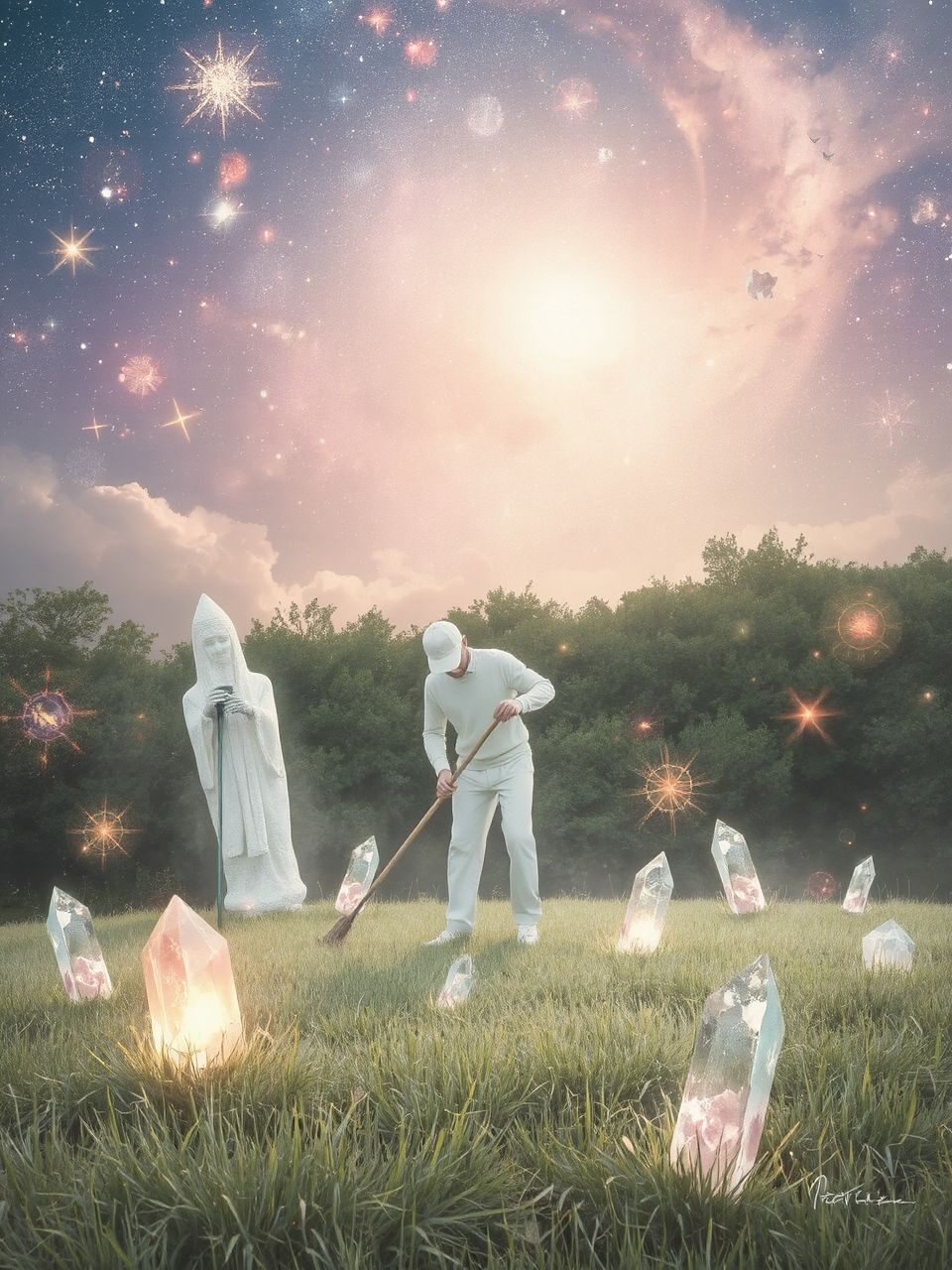 A kaszálás a természet harmóniájának megteremtését jelenti.