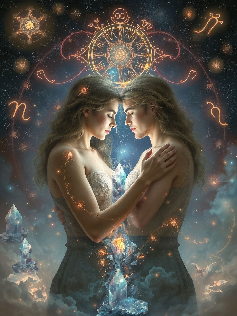 A kezdeti vonzalom az összeillő ellentétek mágnesessége.