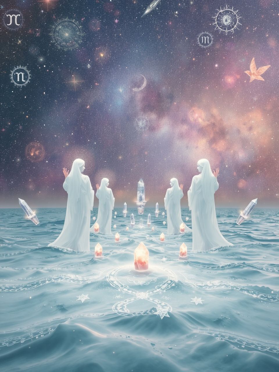 A kiáradt tenger a határok eltűnését szimbolizálja.