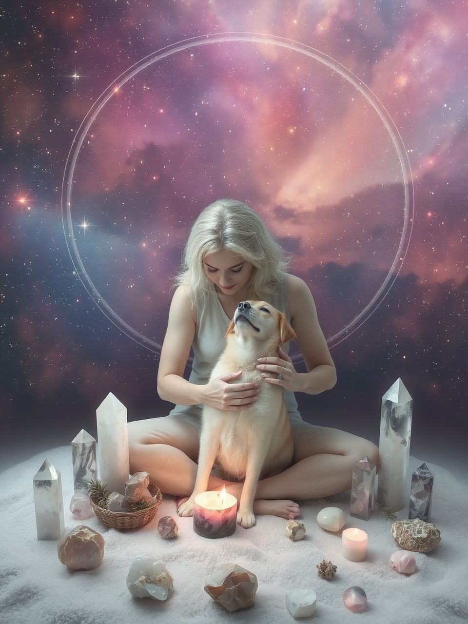 A kutyák hűsége a tarotban az intuitív védelem szimbóluma.