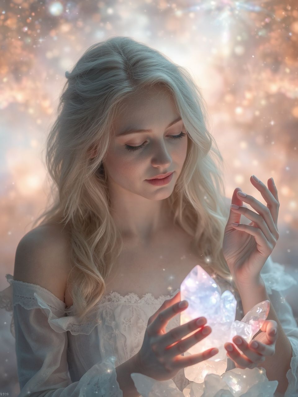 Hagal rúnái az ősi kozmosz viharos titkait szimbolizálják.