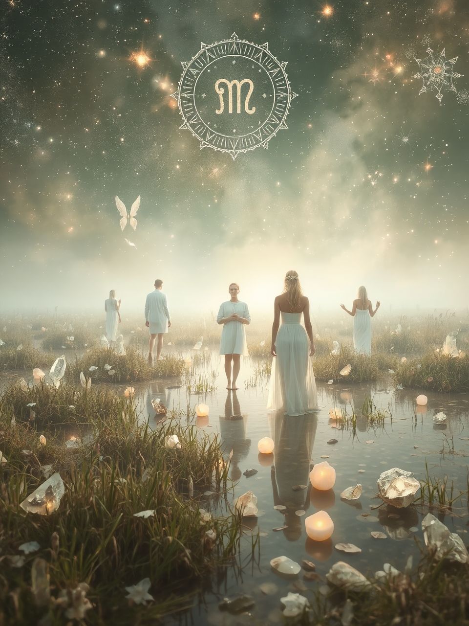 A mocsár sötét titkokat rejthet az élet mélyén.