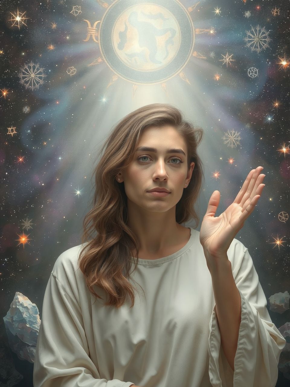 A jobb kéz a cselekvés, a bal a gondolat.