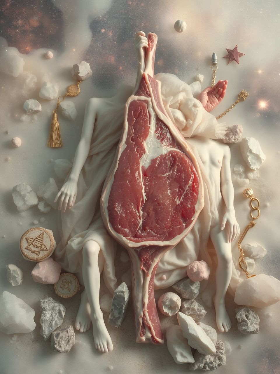 A nyers hús álma egészségügyi problémákra utalhat.