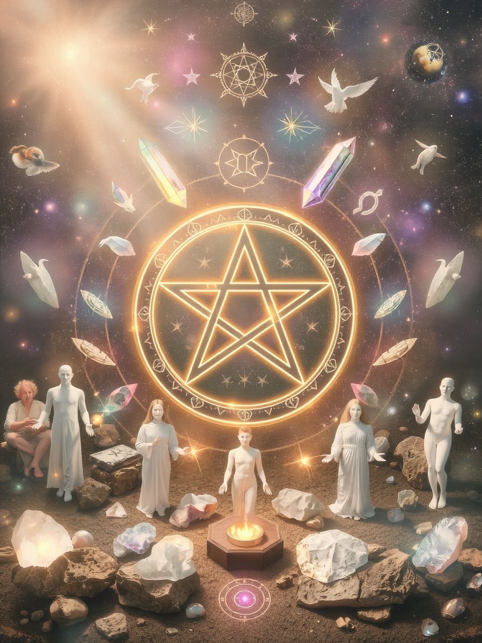 A pentagramma hatékonysága a holdfázisok függvénye.