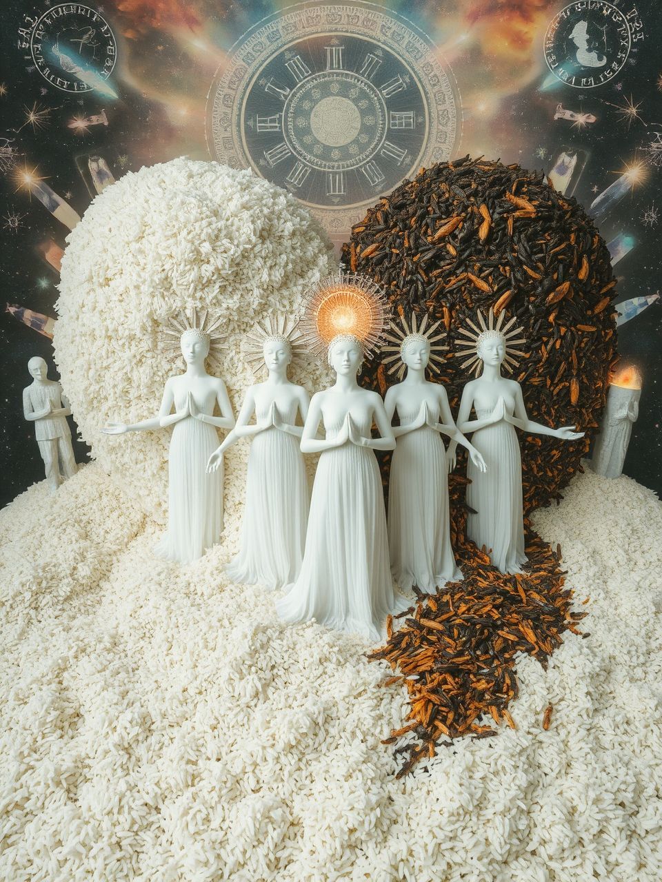 A főtt rizs a bőség és a harmónia jele.