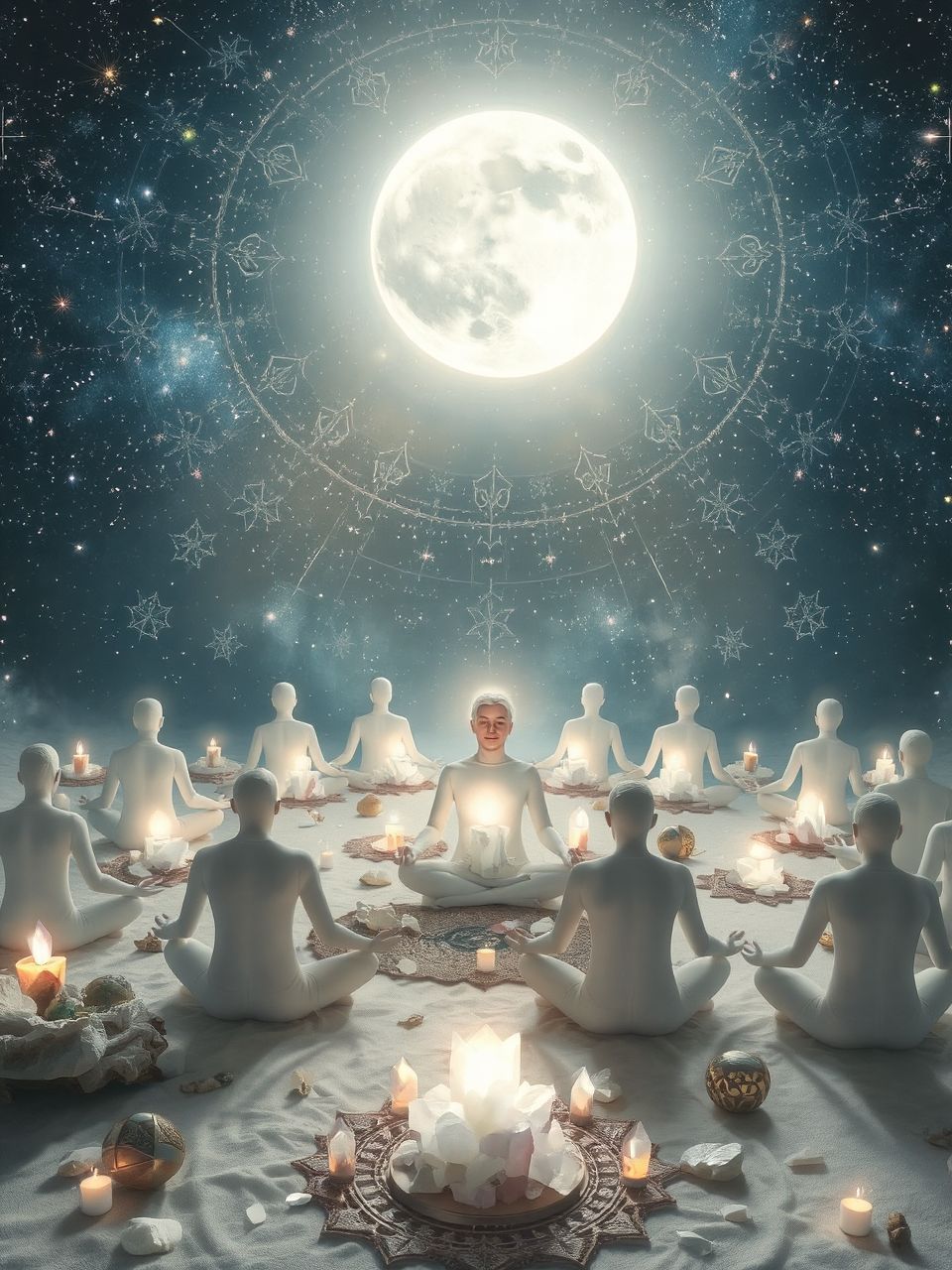 A telihold rituáléi segítik a stabil anyagi alapokat.