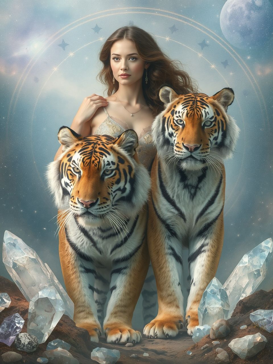 A tigris a női bátorság és hatalom megtestesítője.