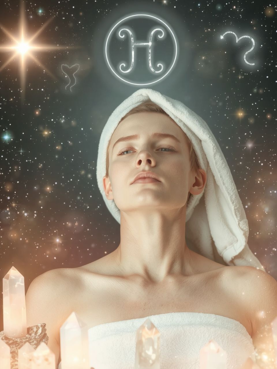 A nagyobb törölközők gyakran a védelmet szimbolizálják.