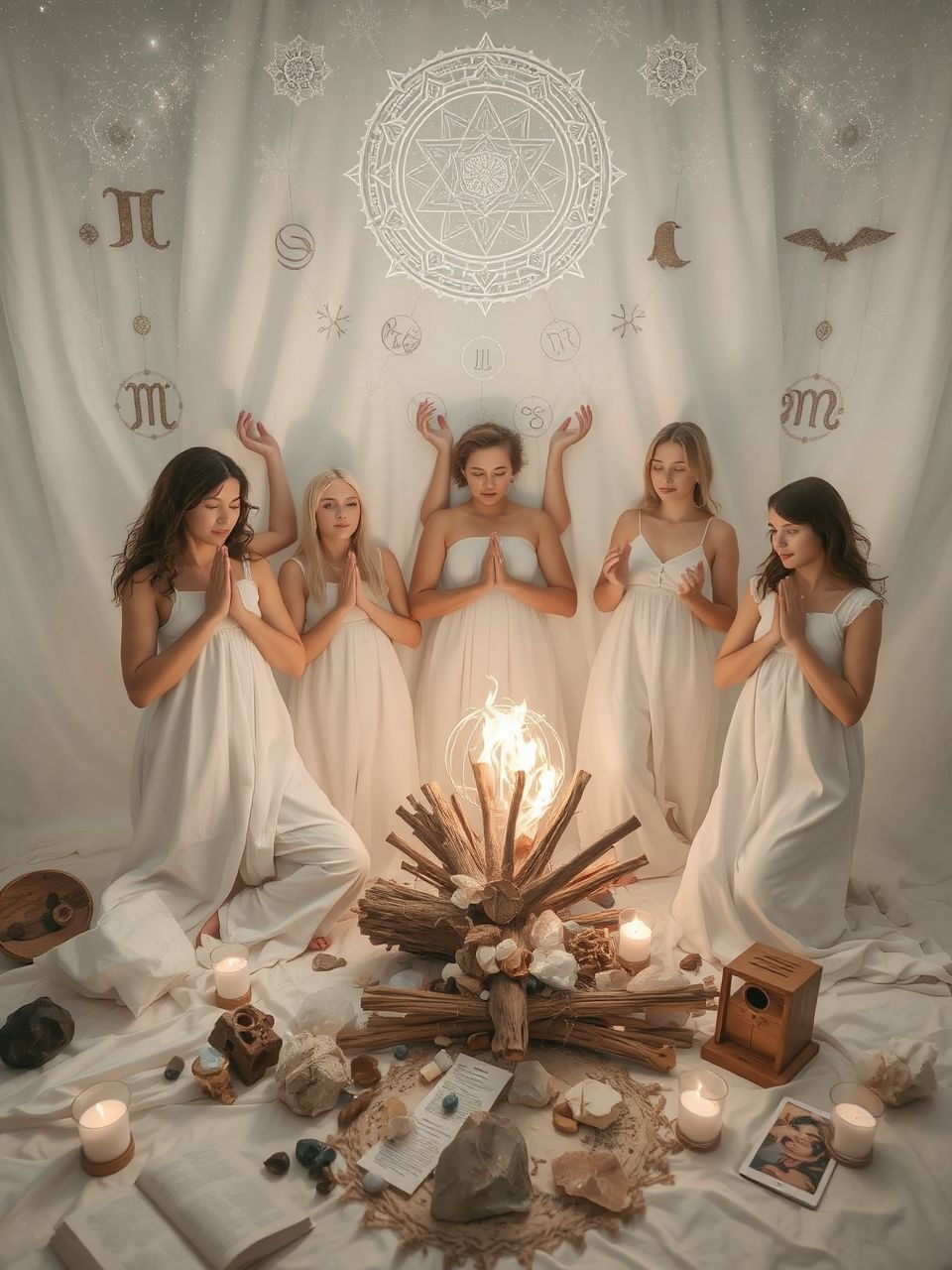 A tűzifa az élet energiájának és karmájának szimbóluma.