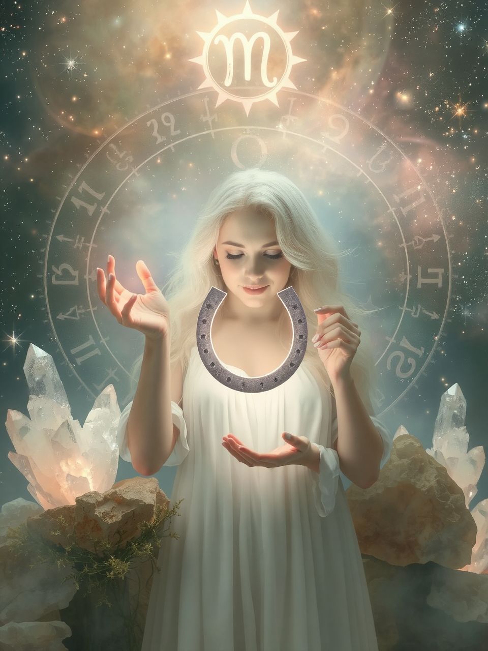 A patkó védelmet symbolizál, határvonal a világok között.